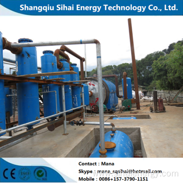 Waste plastic processing fule oil machinery